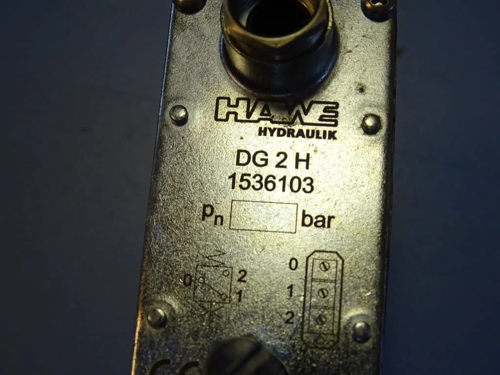 Пресостат хидравличен HAWE DG2H hydraulic pressure switch 40-160 Bar — снимка 2
