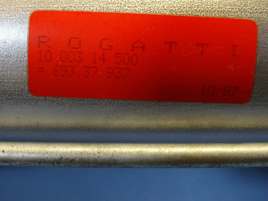 Пневматичен цилиндър двойнодействащ ROGATTI pneumatic cylinder — снимка 4