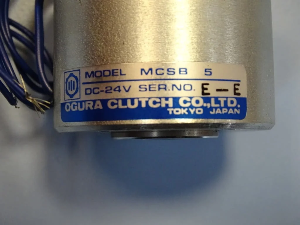 Електромагнитна спирачка OGURA MCSB 5 Electromagnetic Brake 24VDC — снимка 9