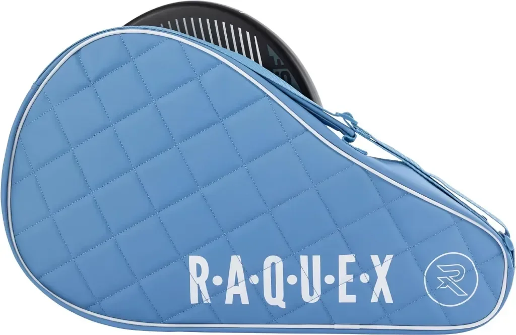 Чанта за ракета за падел Raquex Elite - синя, за 1 ракета