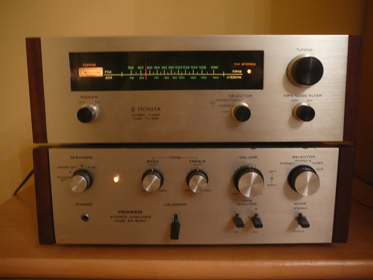 Pioneer sa-500a i tx-500 — снимка 6
