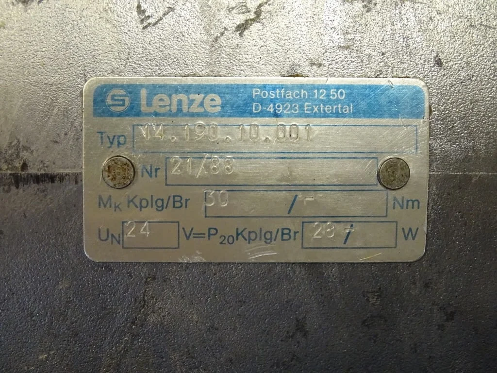 Съединител-спирачка електромагнитна Lenze simplabloc clutch brake 24V 50Nm — снимка 7