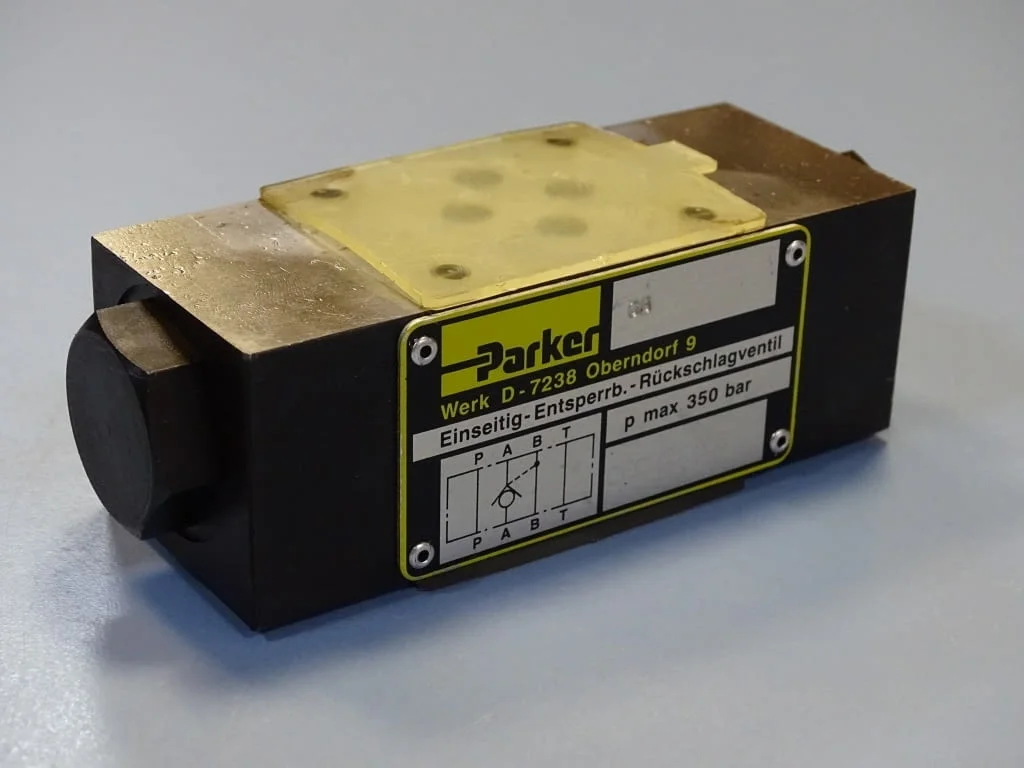 Хидравличен възвратен клапан Parker CPOM2AA30 hydraulic pilot operated check valve 350Bar — снимка 5