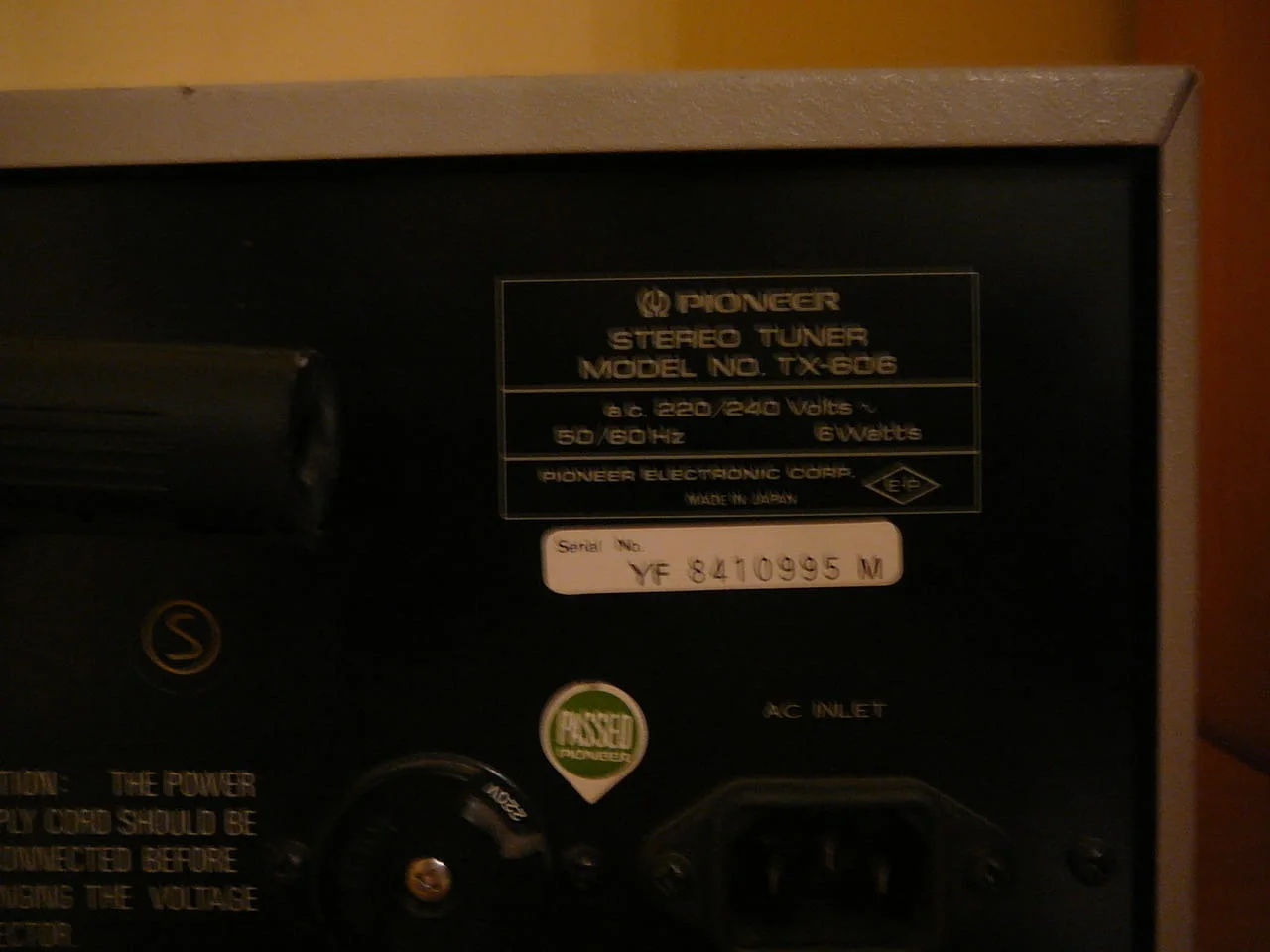 Pioneer tx-606 — снимка 7
