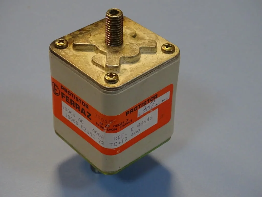 Предпазител Ferraz Protistor 1000 C3URC72TC+TD400 Fuses 400A 1000VAC — снимка 7