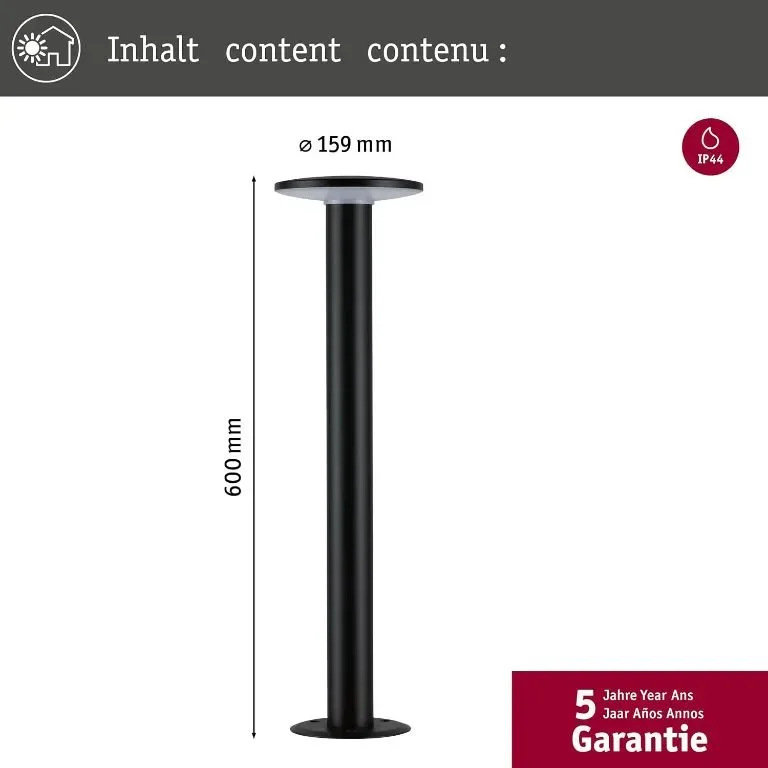 Paulmann 94755 LED външно осветително тяло Болард Светлинна плоча