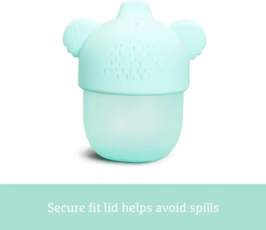 Munchkin 3D Koala Soft-Touch Spill-Proof Sippy Cup, 240 мл. BPA-Free преходна чаша за малки деца — снимка 6