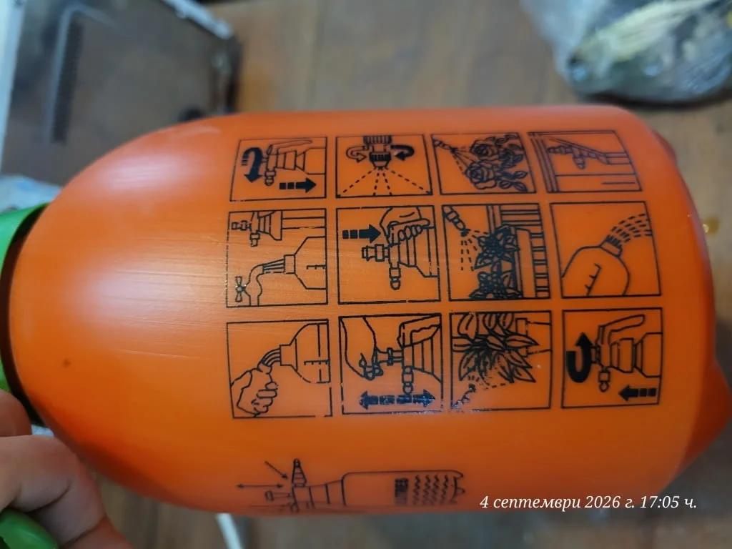 Ръчна градинска пръскачка с предварително напомпване (Pressure Sprayer) — снимка 9
