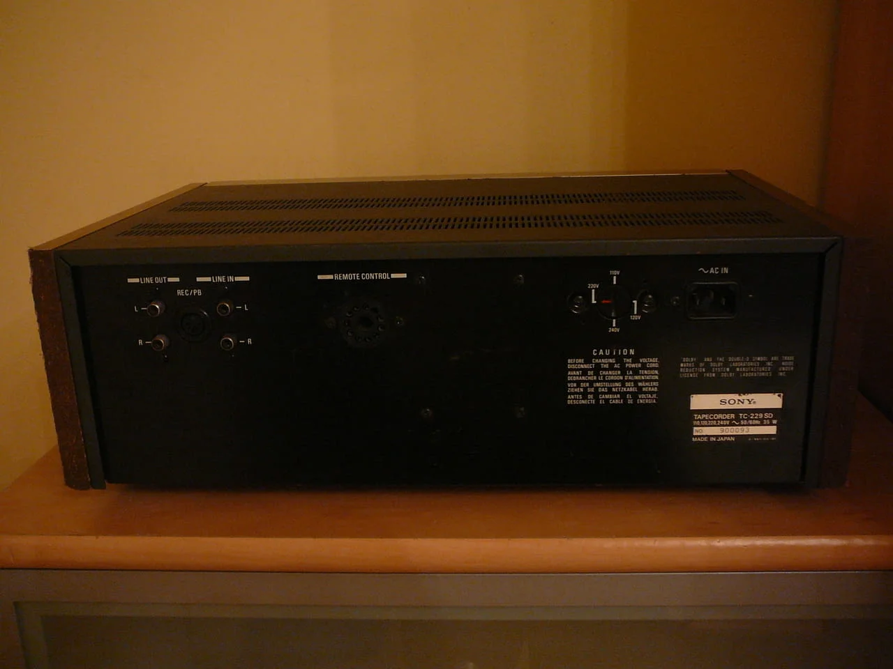 Sony tc-229sd — снимка 6