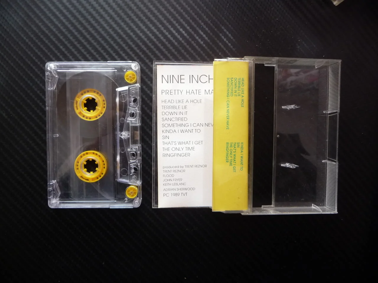 Nine Inch Nails Pretty hate machine Industrial revolution рок метъл индъстриъл албум NIN фенове 1989 — снимка 2