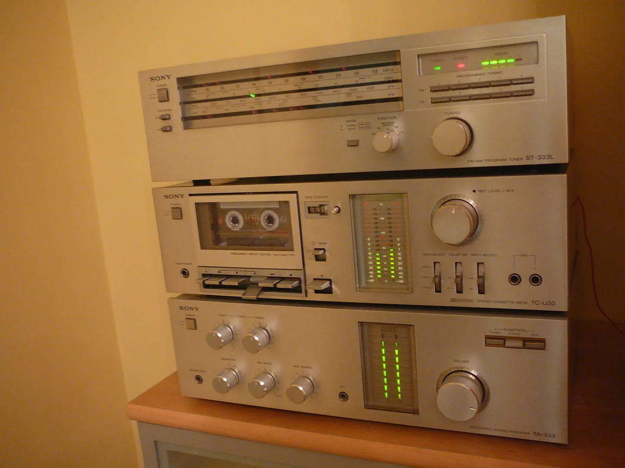 Sony ta-333 i tc-u30 i st-333l — снимка 3