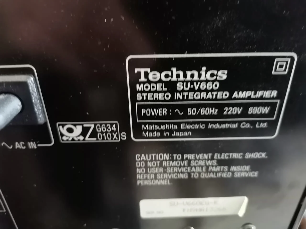 Technics SU-V660 — снимка 8