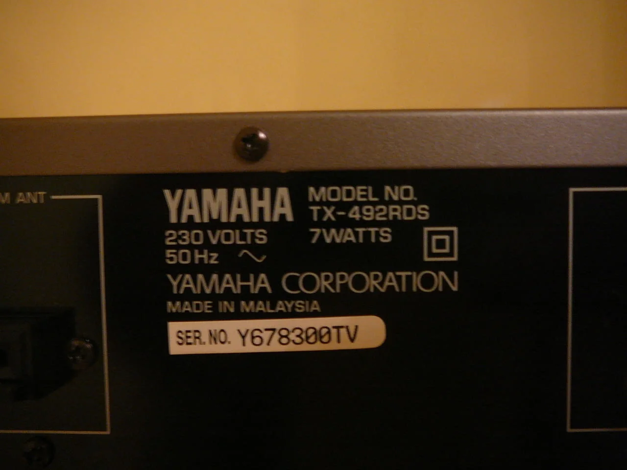 Yamaha tx-492rds — снимка 9