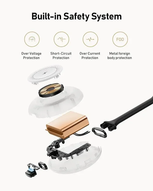 WeeFacny Преносимо зарядно за Apple Watch 1200mAh, безжично — снимка 4