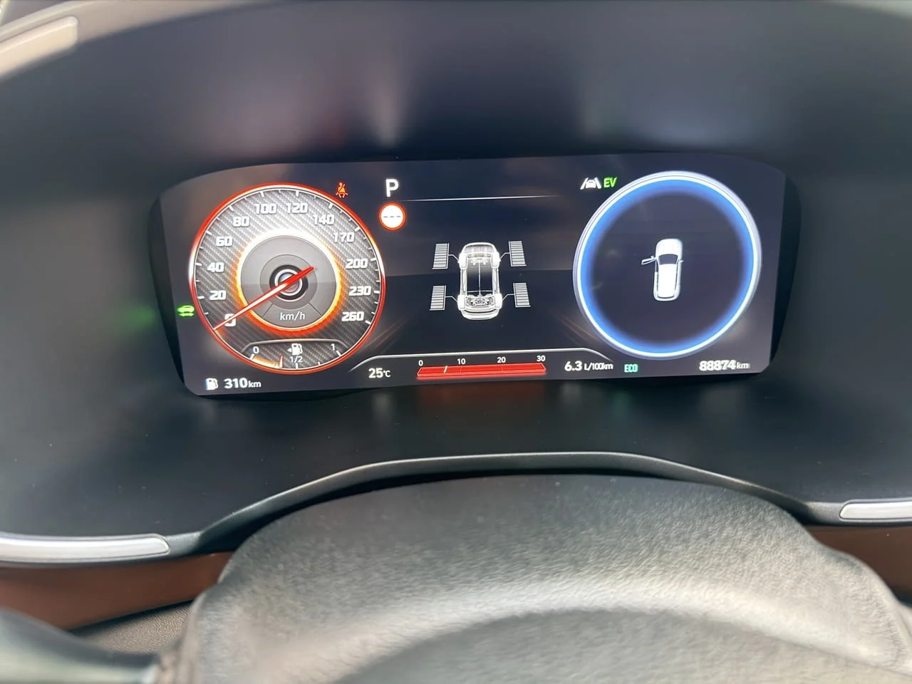 Hyundai Santa Fe 1.6 T-GDi Hybrid HTRAC 4x4 автоматик, 230 к.с. • 7 места • PANORAMA • КОЖА • FACELI — снимка 6