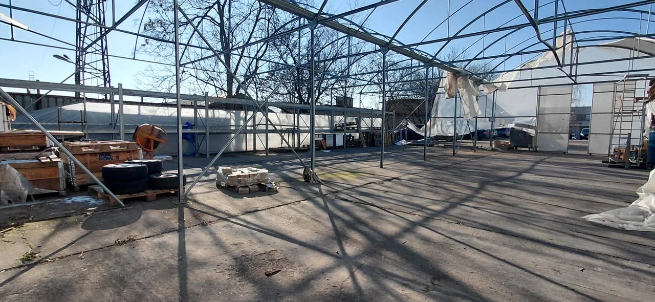 Метална конструкция за оранжерия - 320 кв. м — снимка 2