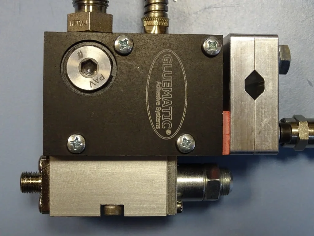 Активна глава Gluematic/Nordson Auftragskopf GHL 401-044-SCRB/SN5546 24VDC — снимка 7