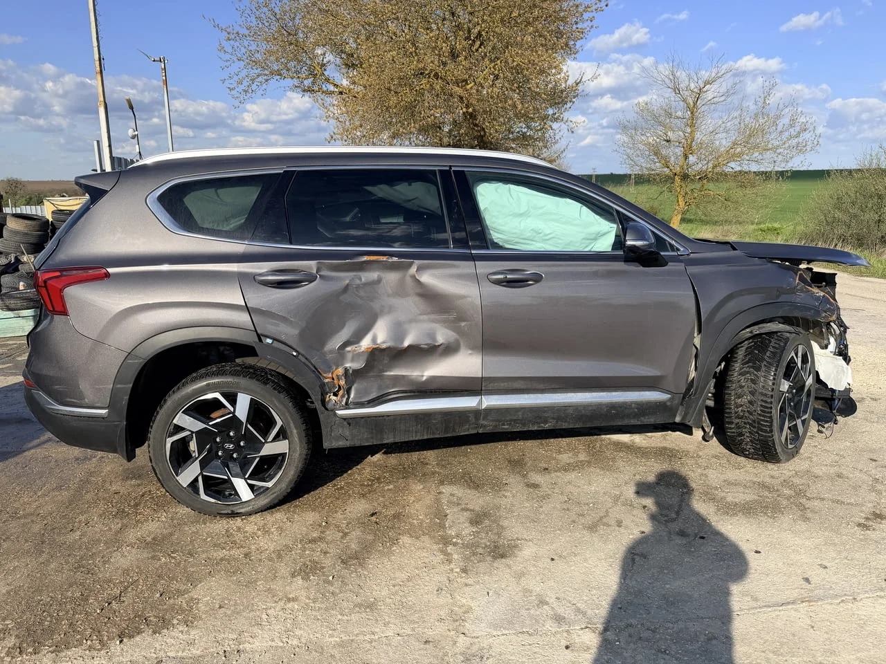 Hyundai Santa Fe 4 (TM) 2.2 CRDI HTRAC двигател D4HE 193 кс., автоматик 8-ст., 7 местен 69000 км., 2 — снимка 4