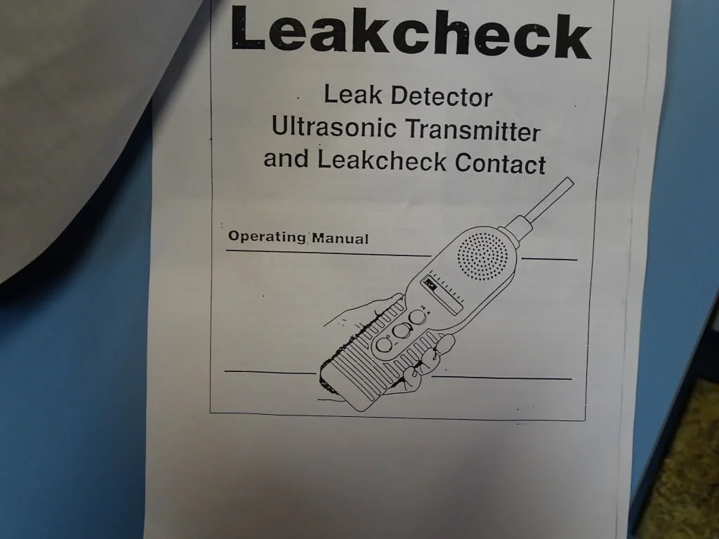 Уред за проверка на утечка UCC Leakcheck Ultrasonic Transmiter Leak Detector UC LD 405 — снимка 7