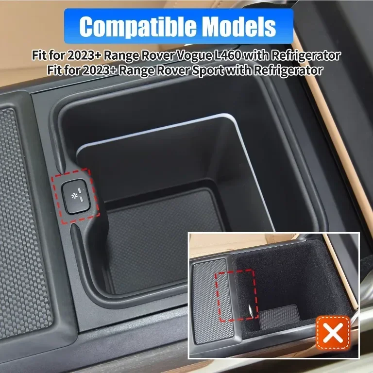 Органайзер за централна конзола EVGoXMods, за Range Rover Vogue L460 и Range Rover Sport — снимка 2