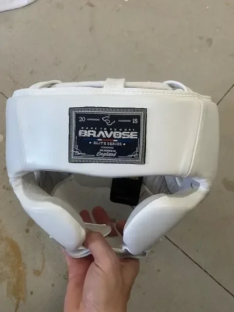 BRAVOSE Elite 2.0 Boxing Headguard Професионална шапка за бокс, тренировки, спаринг и бойни изкуства — снимка 7