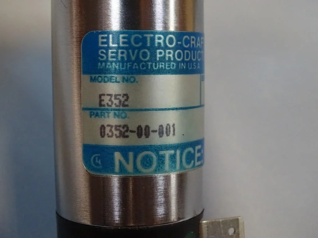 Мотор редуктор Electro-Craft E352 Gear Motor P/N EC — снимка 3