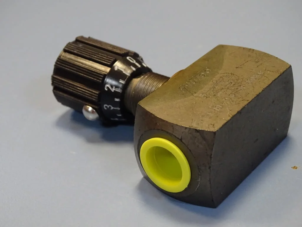 Хидравличен дросел Flutec DV10-1.1/OP flow control valve 350Bar — снимка 6