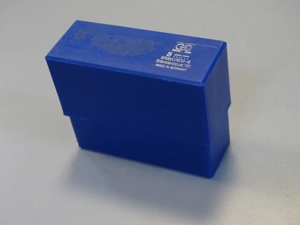 Комплект шлосерски букви-латиница 5 mm Gravurem-S 58-61 HRC — снимка 6