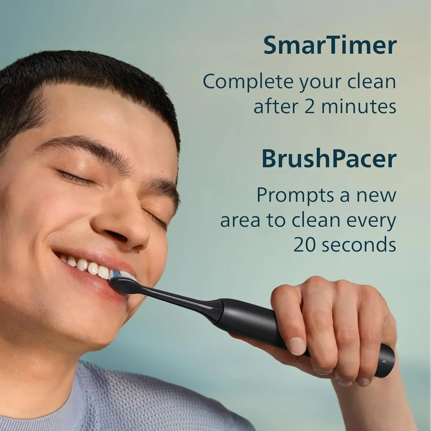 Philips Sonicare 4100 електрическа четка за зъби HX4044/52 със SmartTimer и Pressure Sensor — снимка 7