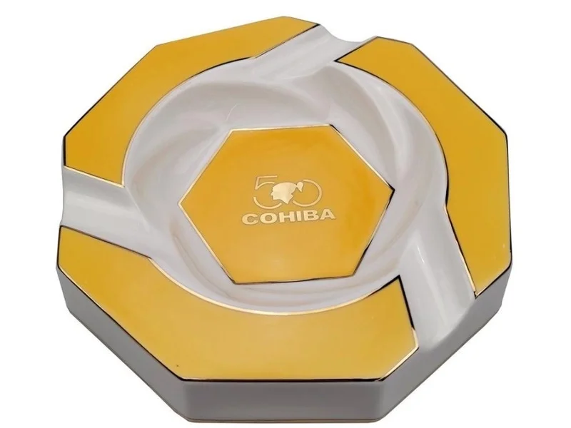 Cohiba пепелник за 3 пури – масивен, с кутия — снимка 2