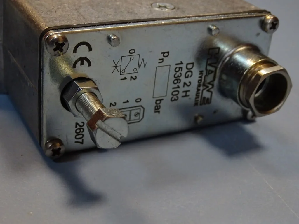 Пресостат хидравличен HAWE DG2H hydraulic pressure switch 40-160 Bar — снимка 5