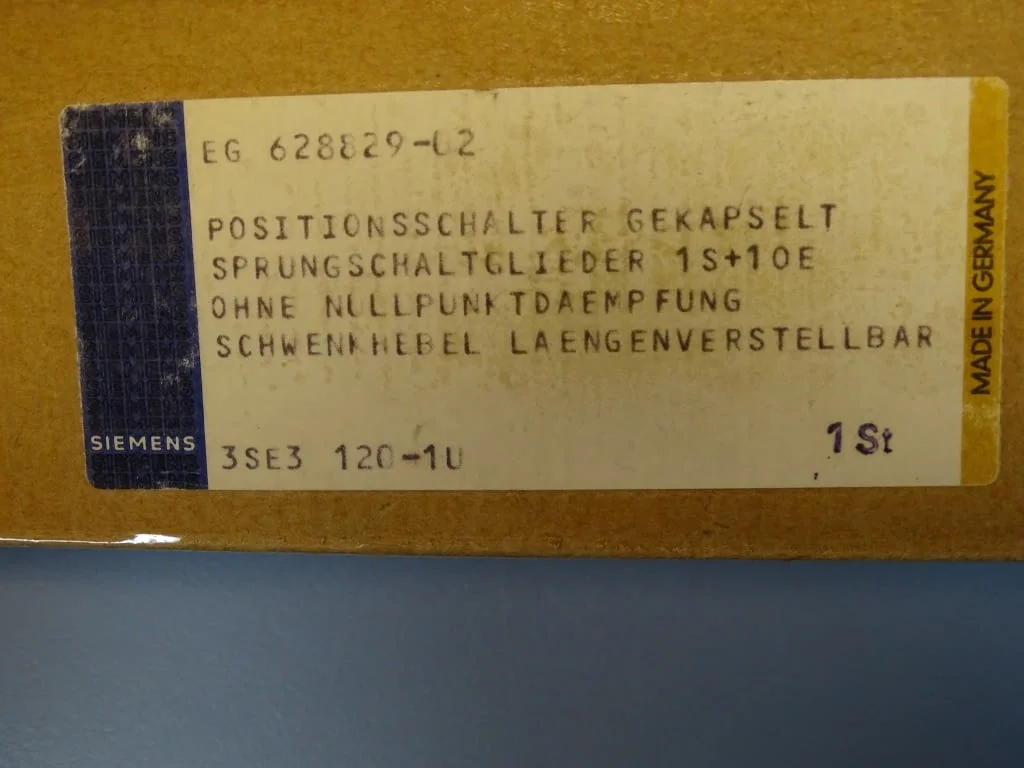 Краен изключвател Siemens 3SE3 120-1U travel limit switch 10A — снимка 9