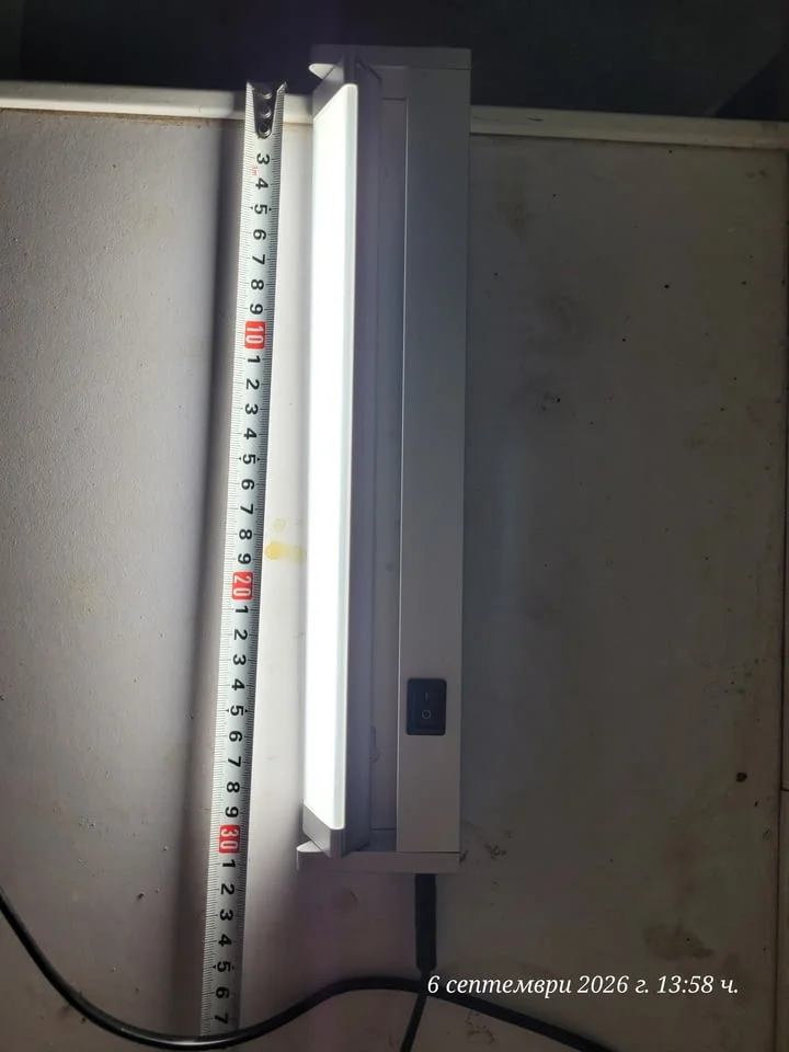 LED лампа за монтаж под кухненски шкаф — снимка 4