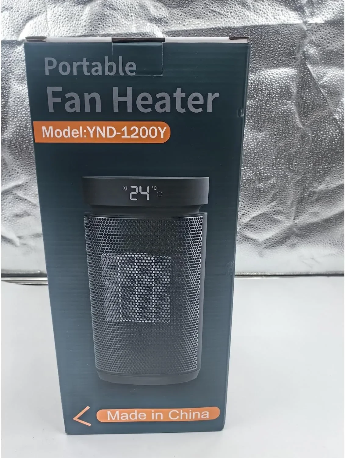 Електрически нагревател с вентилатор и термостат 1500W, Zuaquik, Turbo-Cera PTC, с дистанционно — снимка 8