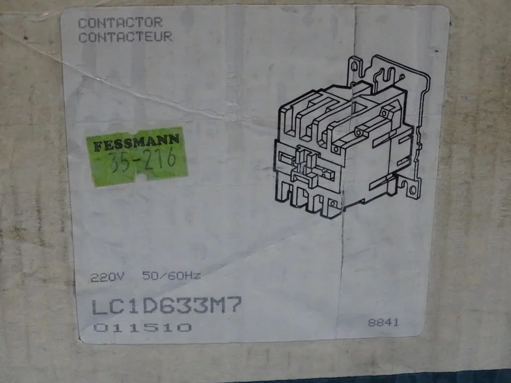 Контактор Telemecanique LC1-D633 M7 contactor 80A 220V/50Hz — снимка 8