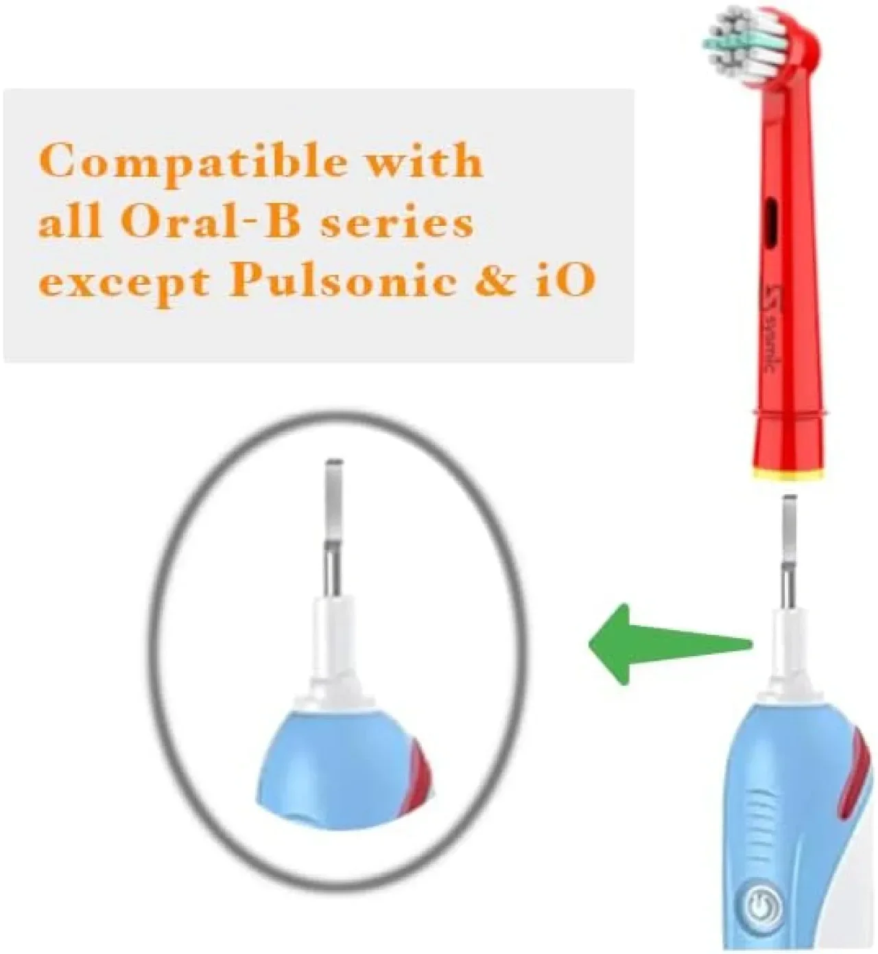 12 броя резервни накрайници за електрическа четка за зъби Oral B, 3 защитни калъфа — снимка 4