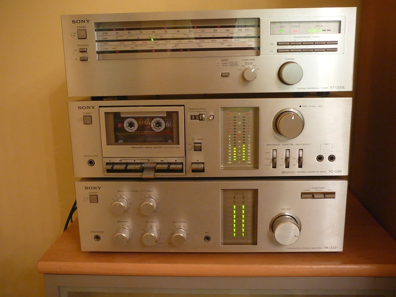 Sony ta-333 i tc-u30 i st-333l — снимка 4