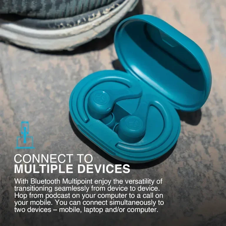 Слушалки JLab JBuds Sport ANC 4 с активно шумопотискане, 60 часа, IP66 — снимка 5