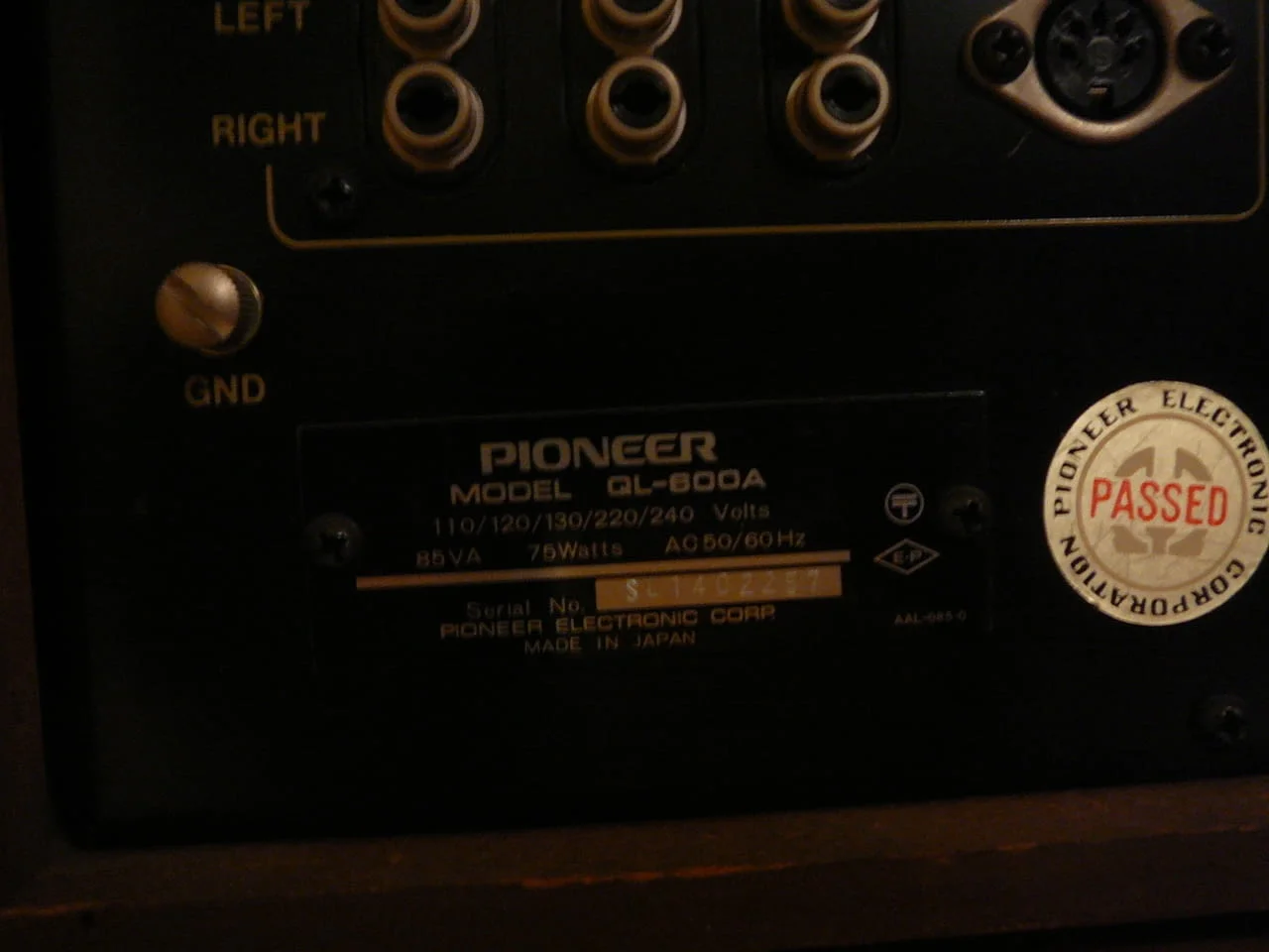 Pioneer ql-600a — снимка 7