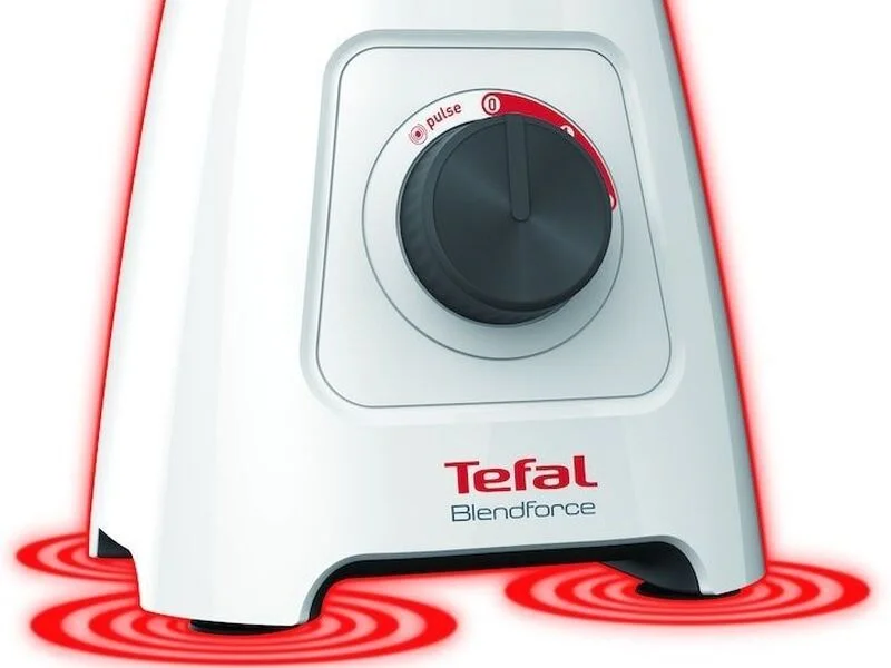 Блендер, Tefal BL420131 Blendforce II White Plastic Bowl (4 blades), 600W — снимка 4