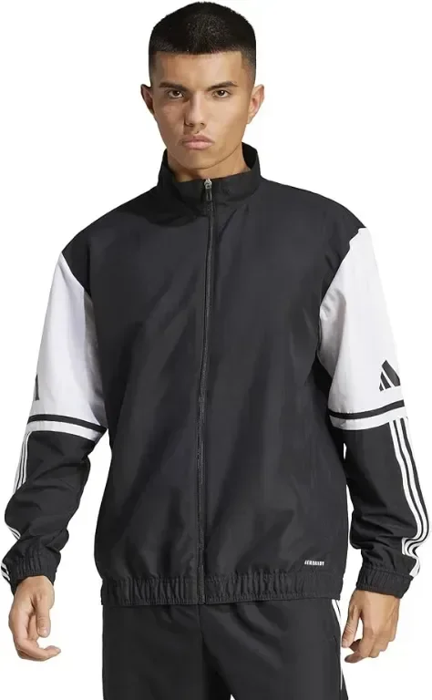 Adidas Мъжки суичър Squadra25 Presentation Jacket, L, черно/бяло — снимка 4