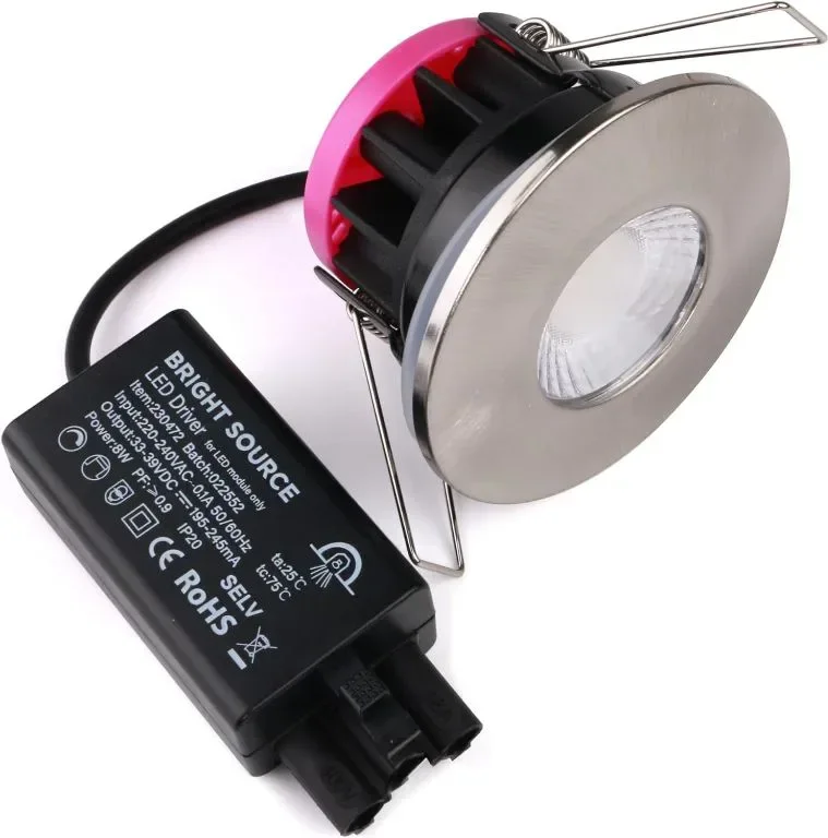 Bright Source осветителни тела, лампи 8w 64mm изрез, 750lm 6 броя — снимка 3