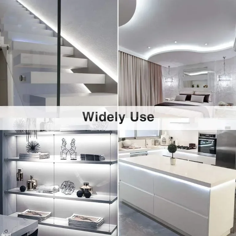NOVOSTELLA Бяла LED лента, 12м 6000K Димируема LED лента, 336/672 LED, 24V — снимка 4