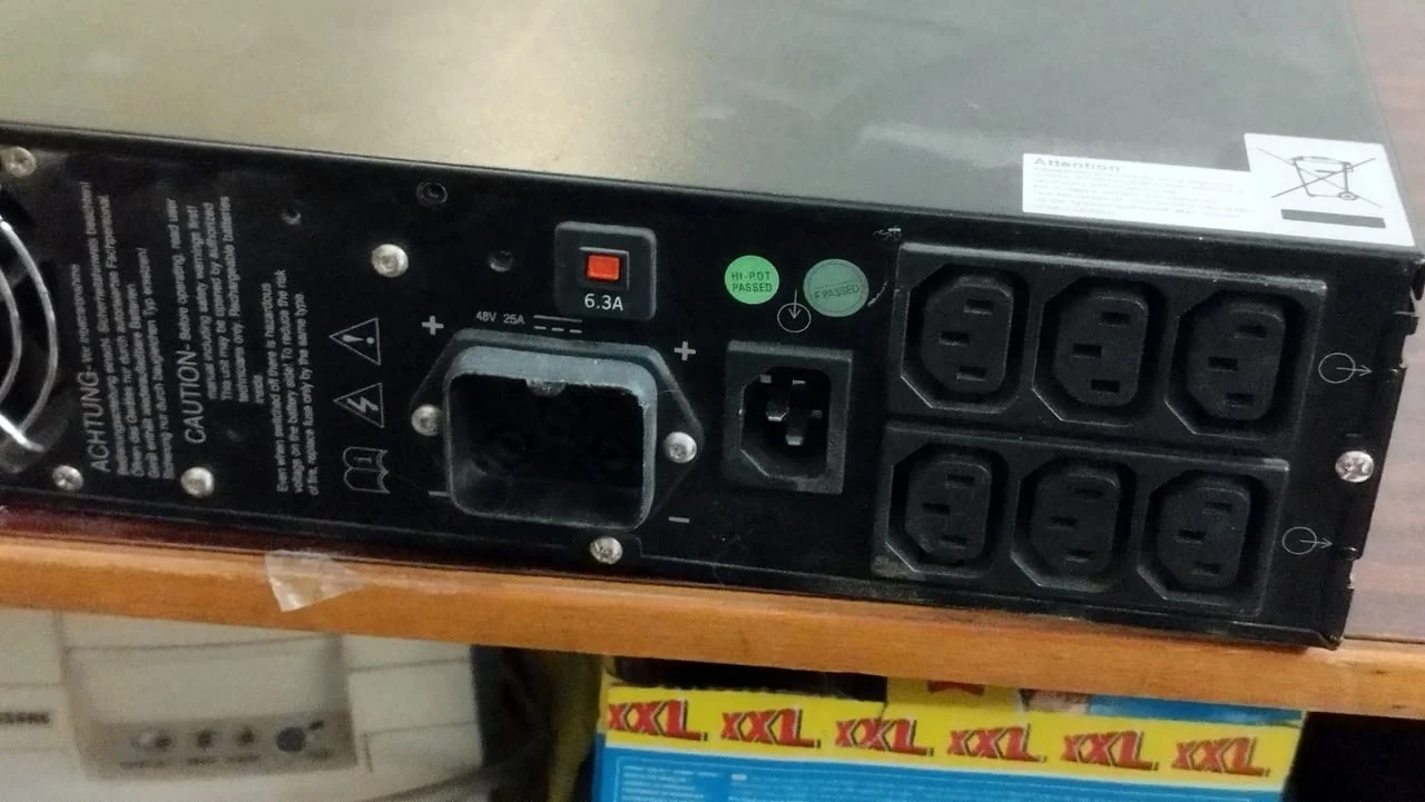Liebert gxt2 -1000 rt230 ups online - юпс — снимка 6