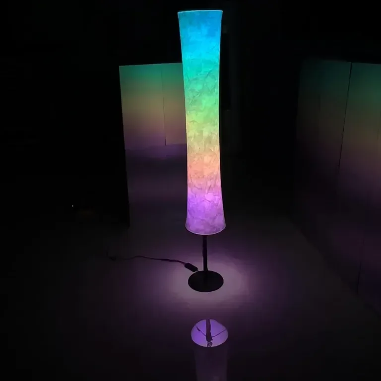 JIANUO Smart LED подова лампа, RGB ъглова лампа за настроение