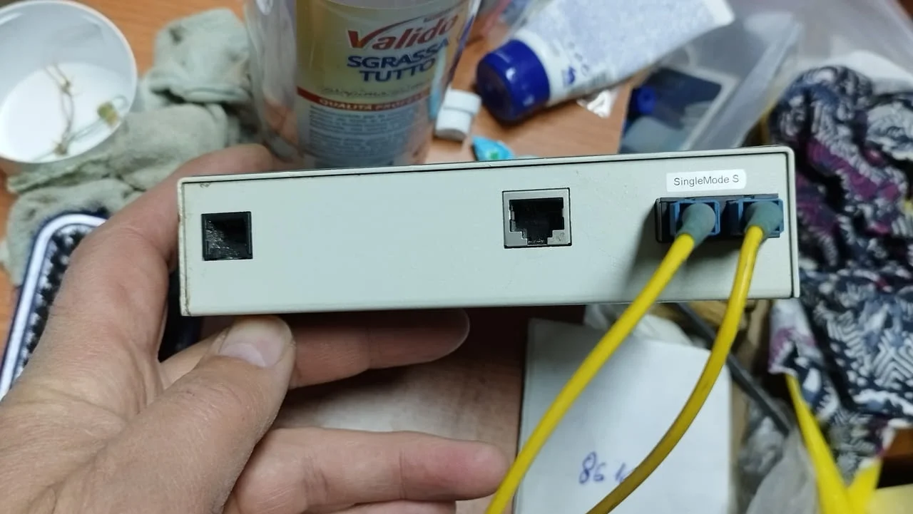 Wizlan - WLM-220 преобразувател на оптичен сигнал - влакна - конвертор — снимка 6