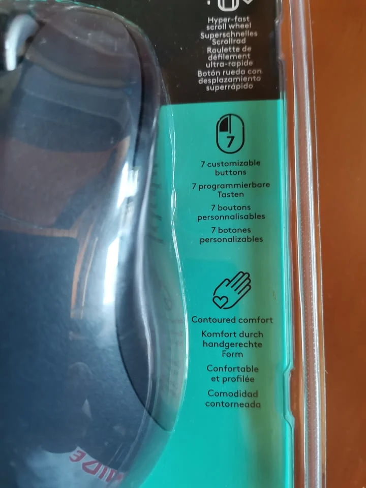 Logitech M500s Advanced Corded Maus — снимка 2
