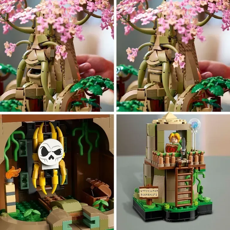 LEGO Легендата за Зелда, Страхотно дърво Деку 2 в 1, 77092, 2500 части — снимка 3