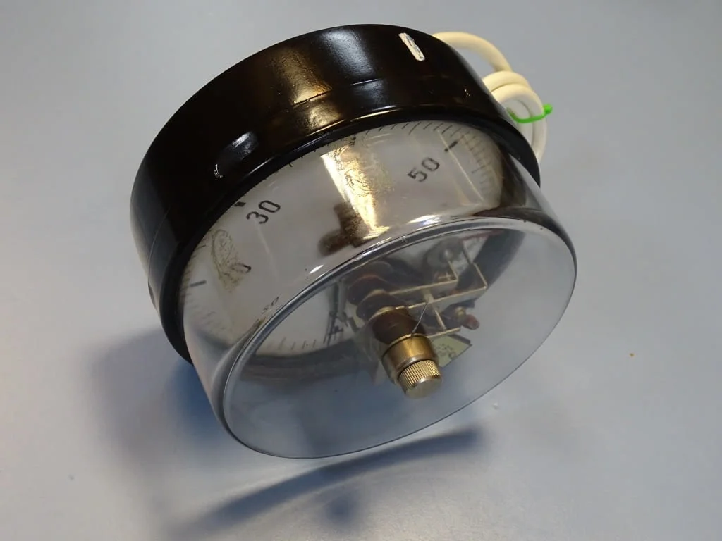 Ел. контактен манометър VEB ∅ 160 mm 60Bar — снимка 7