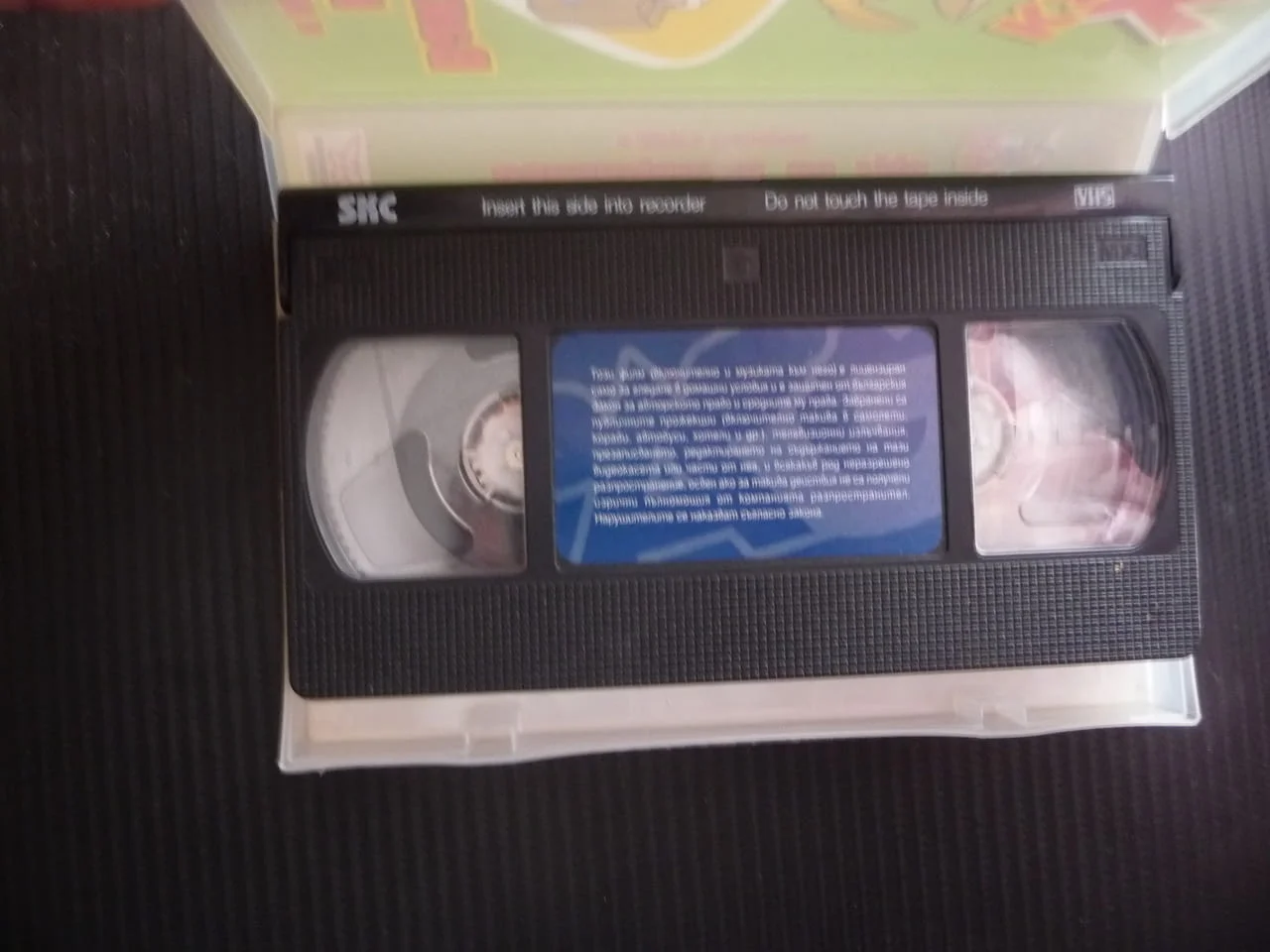Уди Кълвача VHS филм Ваканцията на Уди и други истории готини анимации Мексиканско чили любим герой — снимка 2